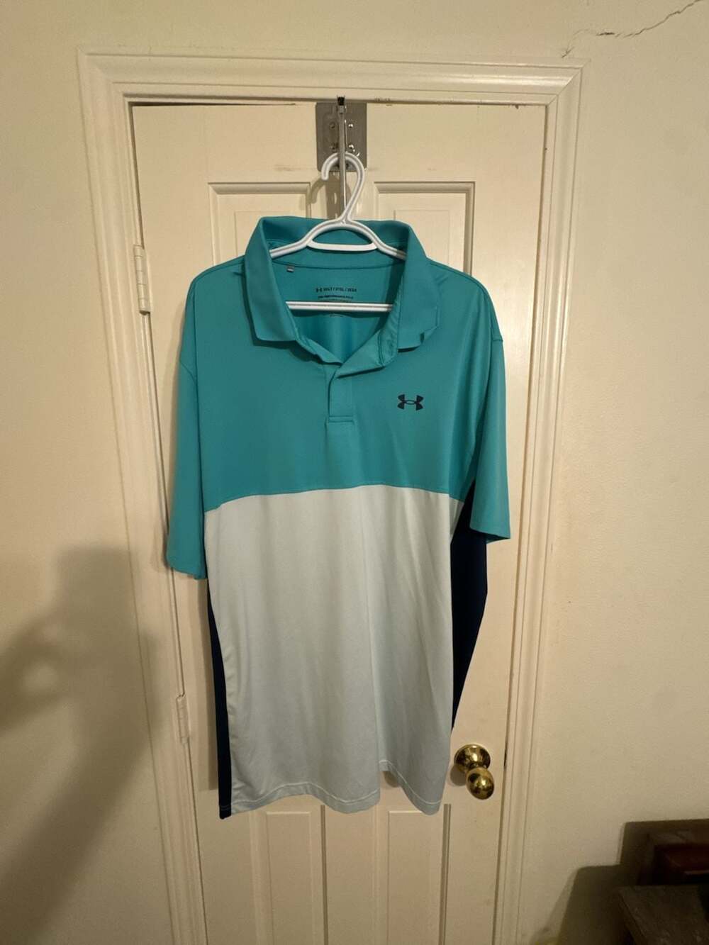 Under Armour The Performance Polo Colorblock Golf Shirt